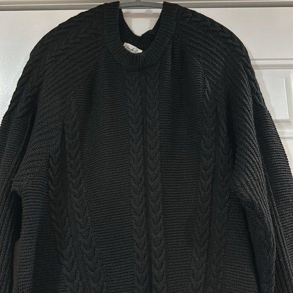 Wonderly oversized black tunic sweater - Picture 2 of 3